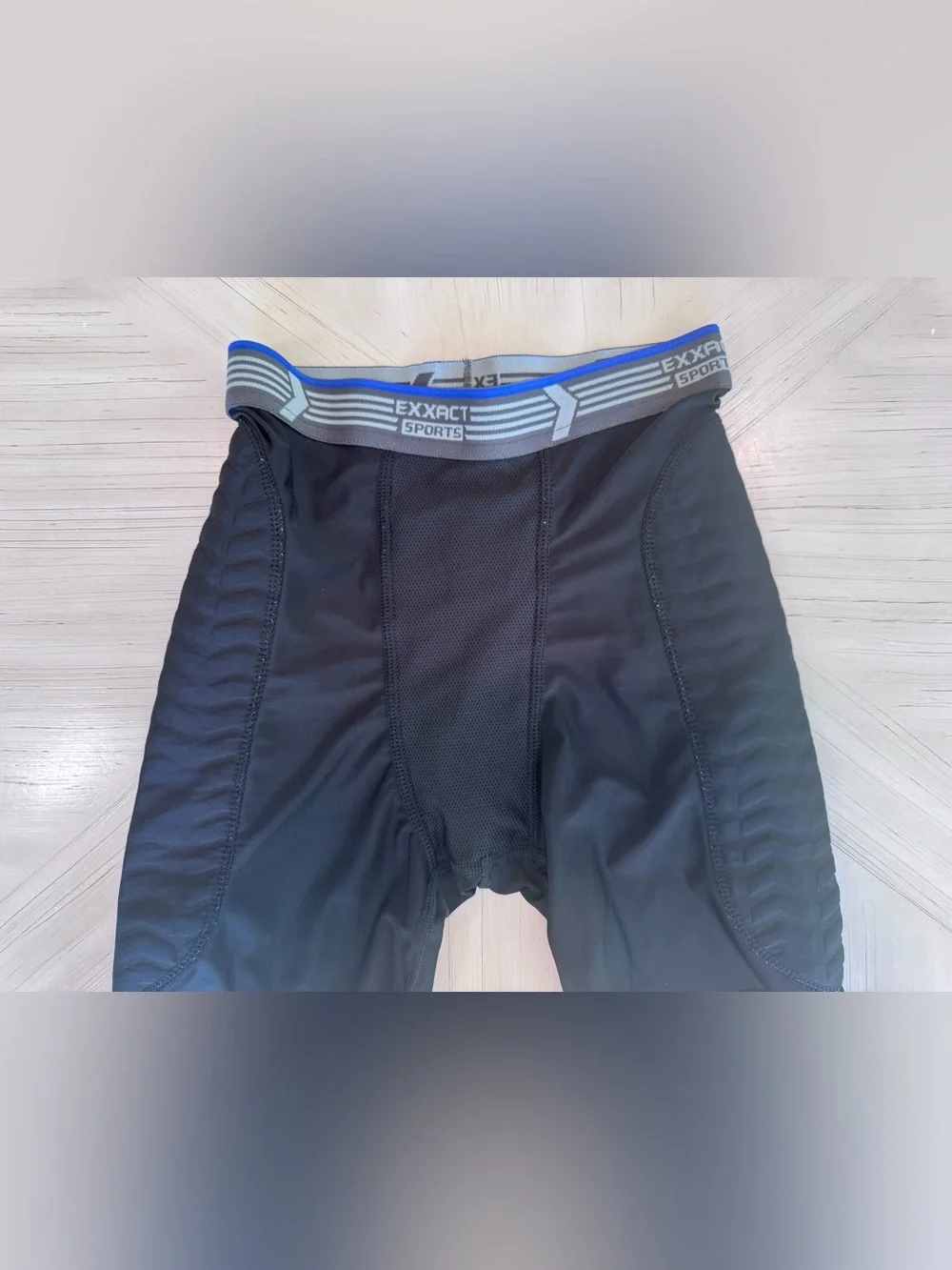 Exxact Sports Baseball Sliding Padded Compression Shorts – Black – Youth XL